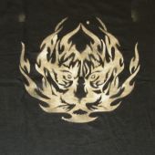 Tričko s tigrom v plameňoch